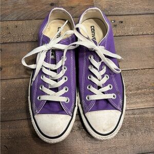 Converse All Star Purple Sneakers